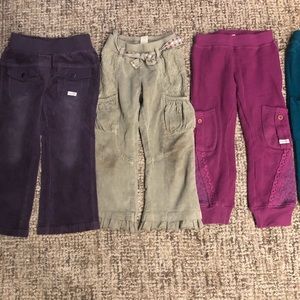 Lot of 5 Naartjie kid pants size 4-5